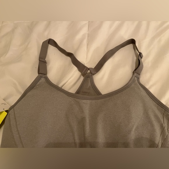 NEW WITH TAGS - Grey Sports Bra - Picture 2 of 5